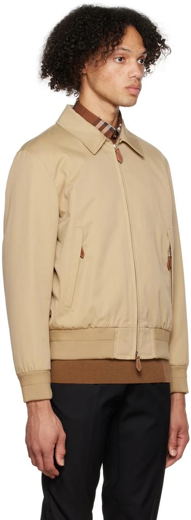 Burberry Beige 'The Heritage Harrington' Bomber 2