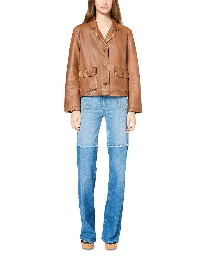 Gerard Darel Rosel Leather Jacket 2