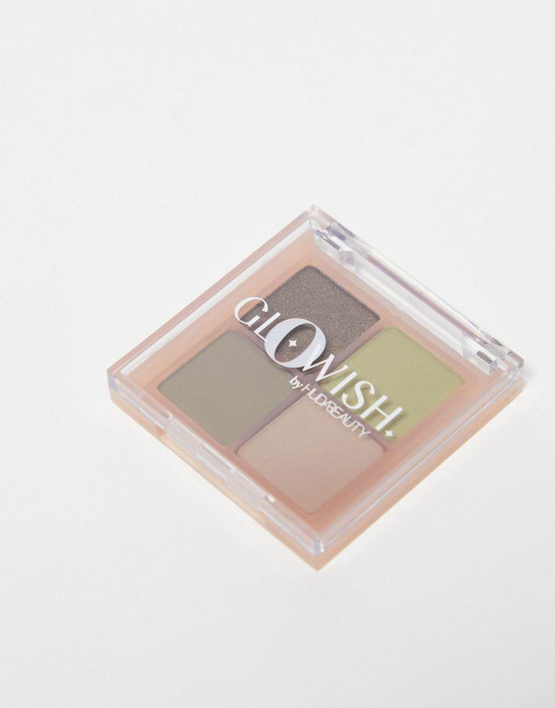 Huda Beauty Huda Beauty GloWish Micro Mini Eyeshadow Palette - Moss