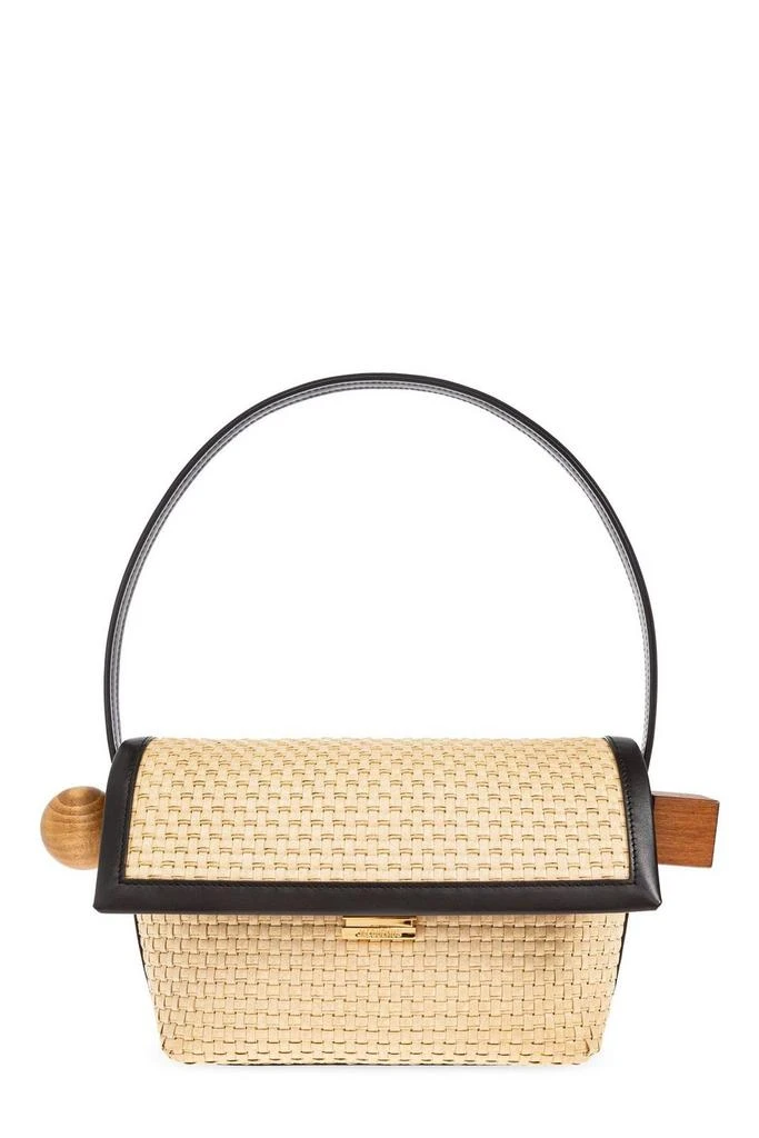 Jacquemus Jacquemus The Rond Carré Flap Shoulder Bag 1