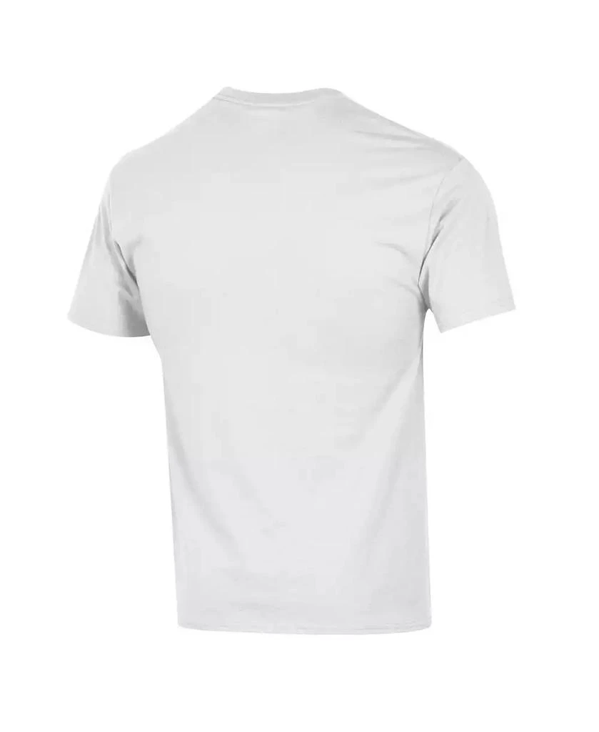 CHAMPION Men's White North Carolina Tar Heels Chapel Bill T-Shirt 2