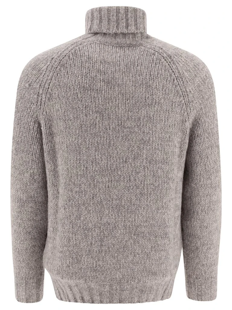 Brunello Cucinelli MELANGE TURTLENECK SWEATER 2
