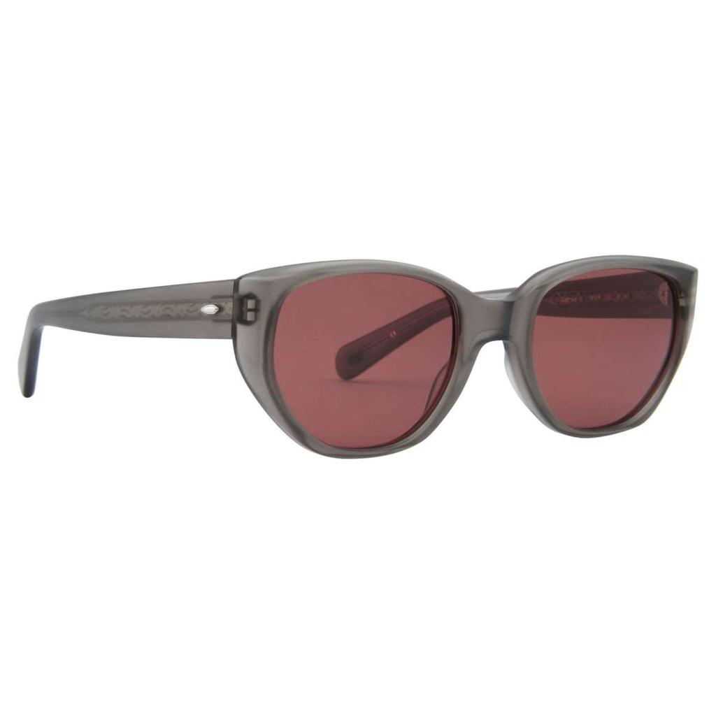 Eyevan Eyevan Unisex Grey Cat-Eye Sunglasses