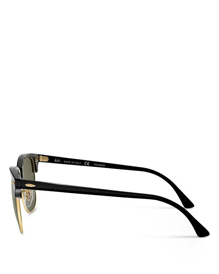 Ray-Ban Polarized Classic Clubmaster Sunglasses, 51mm 9