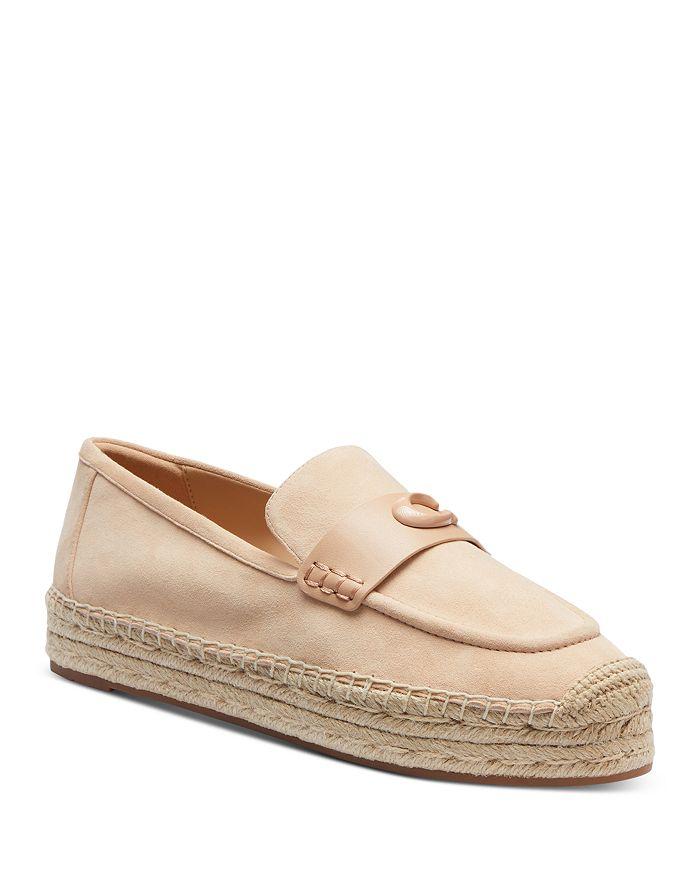 COACH Women's Camilla Slip On Loafer Espadrille Flats