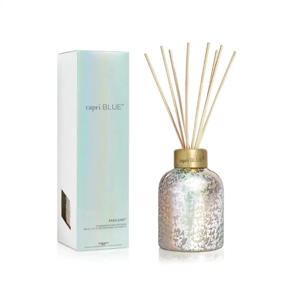 Capri BLUE Capri Blue - Volcano Mercury Iridescent Petite Reed Diffuser