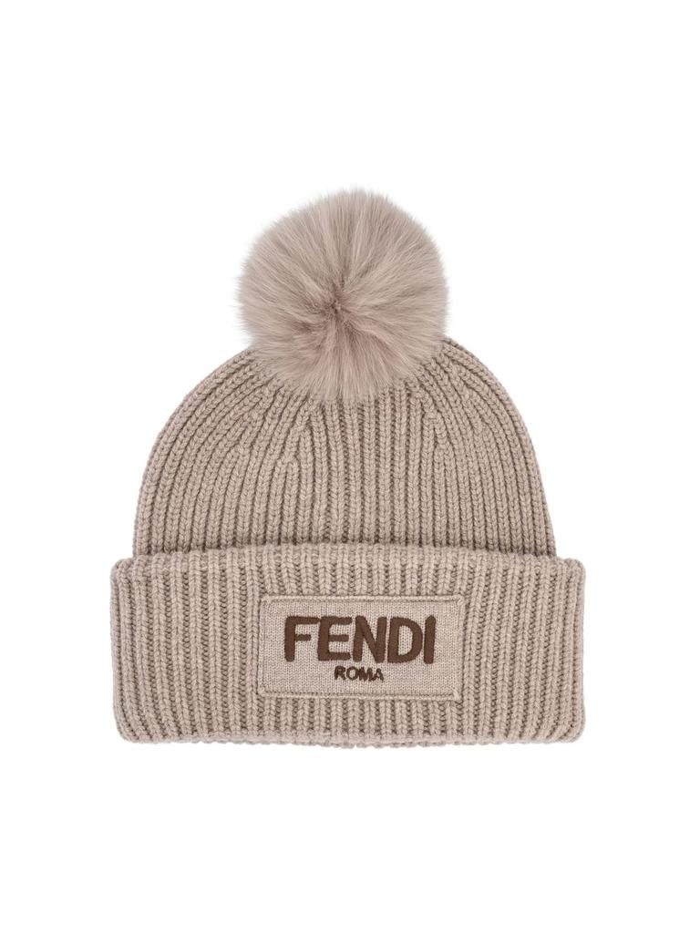 Fendi Logo Embroidered Scarf-Detailed Baseball Cap – On Sale Now