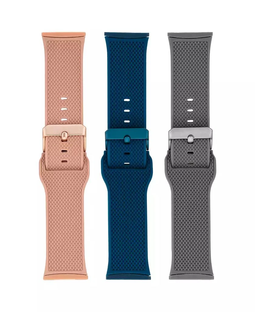 WITHit Silicone Woven Band 3-Pack designed for the Fitbit Versa, Versa 2 And Versa Lite 3