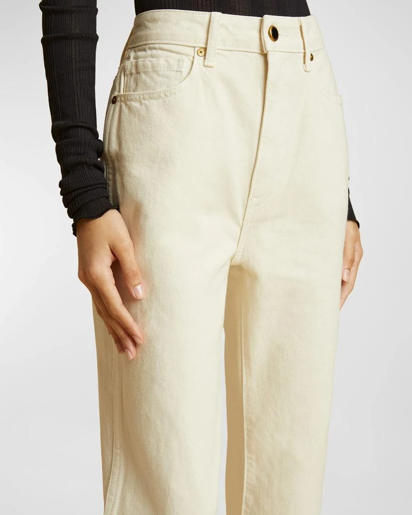 Khaite Abigail Straight-Leg Jeans 5