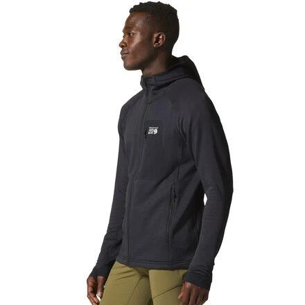 Mountain Hardwear Polartec Power Grid Full-Zip Hoodie - Men's 3