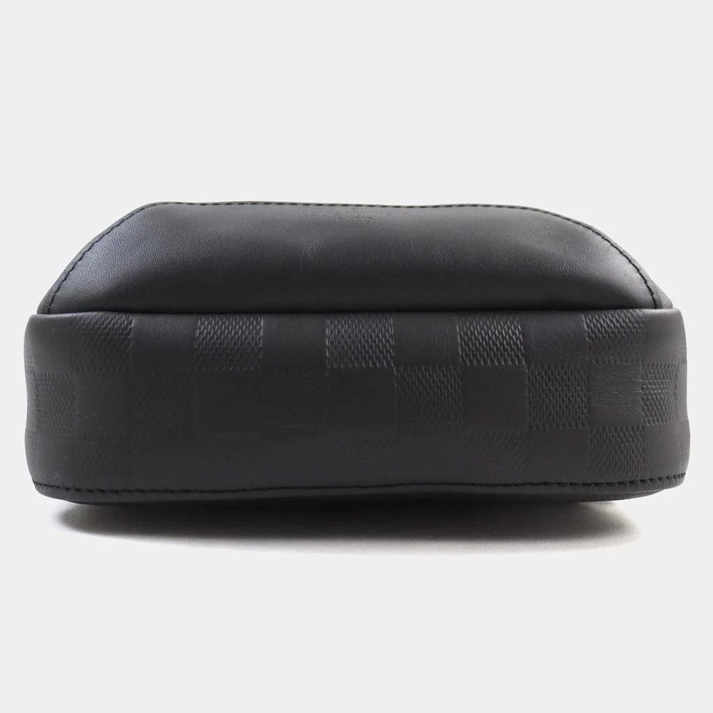 Louis Vuitton Louis Vuitton Black Canvas Avenue Sling Bag 5