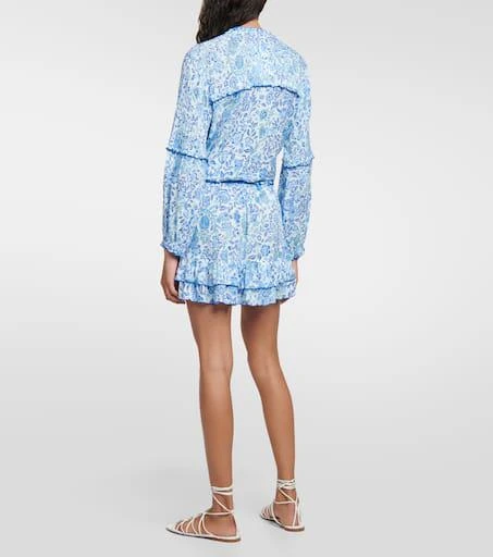 Poupette St Barth Ilona floral minidress 3