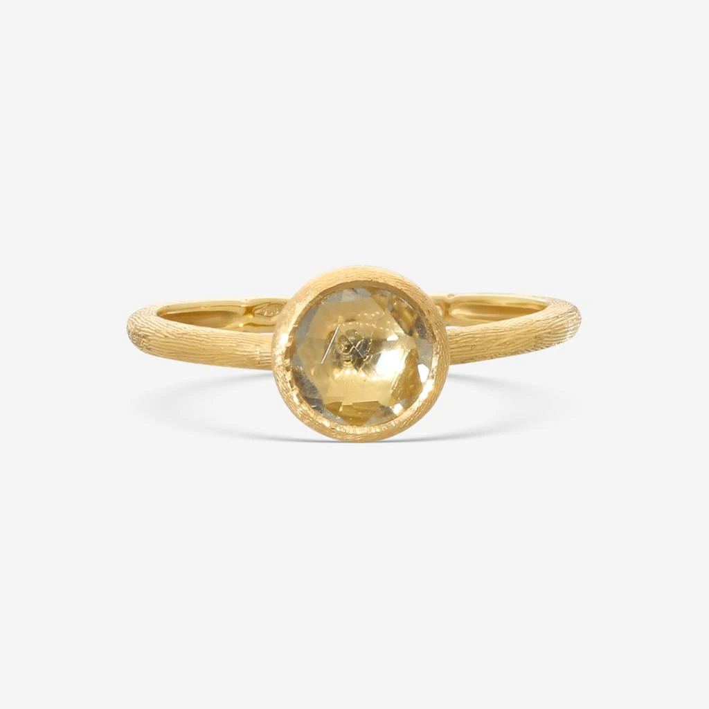 Marco Bicego Marco Bicego Jaipur 18K Yellow Gold Yellow Quartz Statement Ring Sz. 7.25 AB471-QG01-Y-02-15