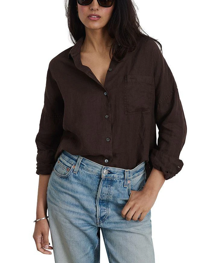Alex Mill Jo Linen Button Up Shirt 1
