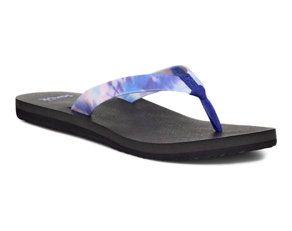 Sanuk Women's Ashland St Tye Dye Sandal In Blue Multi 1