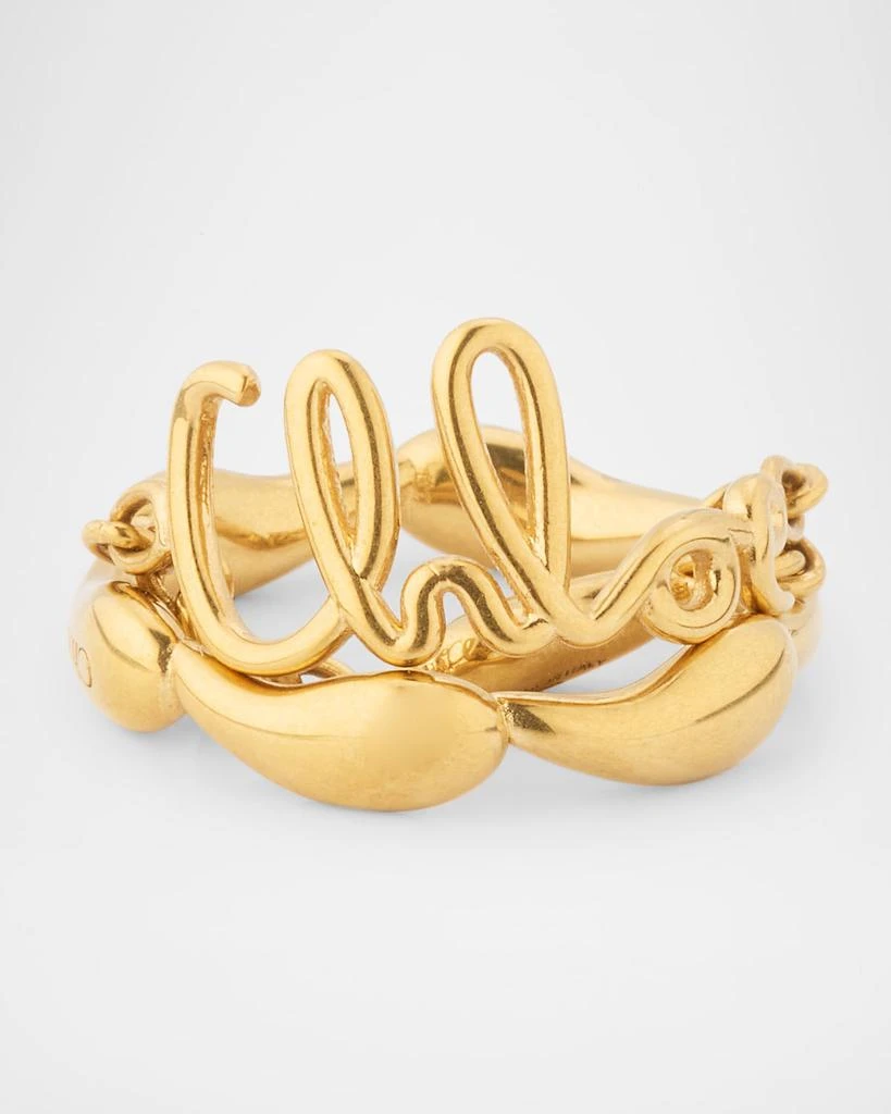 Chloé The Chloe Iconic Rings, Set of 2