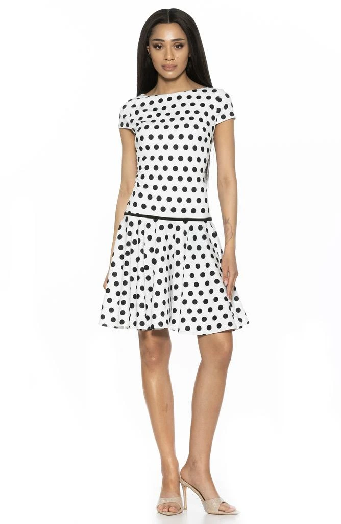 ALEXIA ADMOR Drop Waist Dress 5