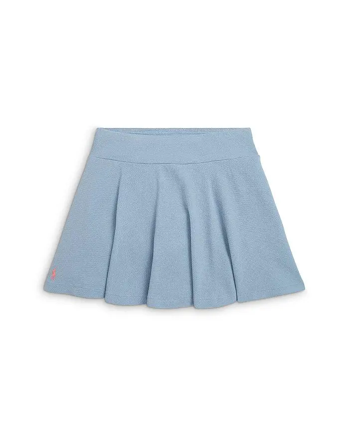 Ralph Lauren Girls' Stretch Mesh Skort - Little Kid, Big Kid
