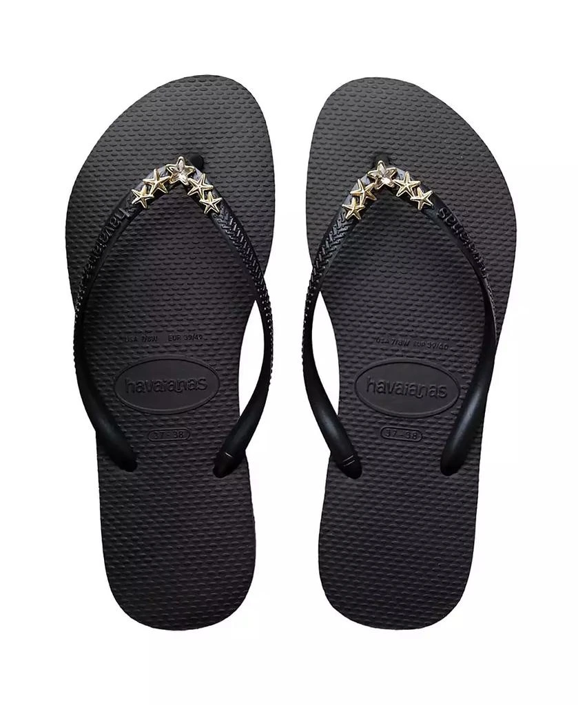 Havaianas Women's Slim Stars Round Toe Sandals 3