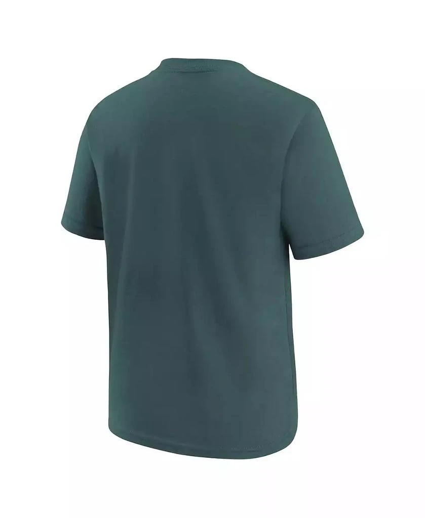 NIKE Big Boys and Girls Midnight Green Philadelphia Eagles Primary Logo Legend T-Shirt 3