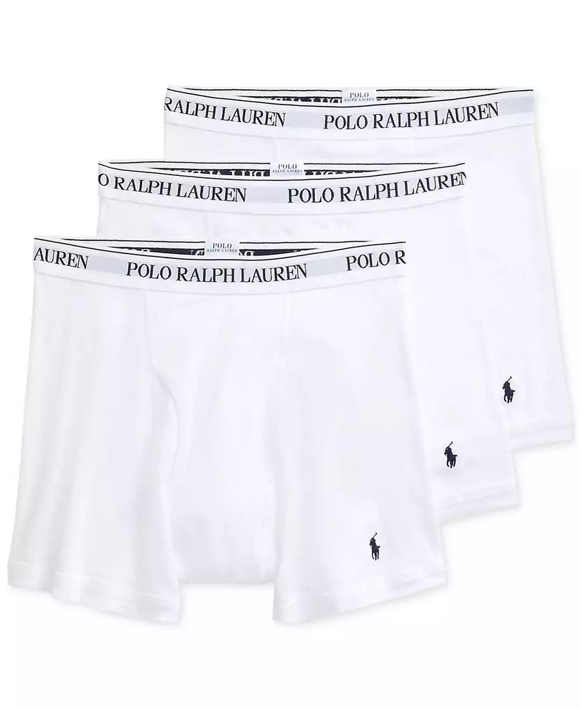 Ralph Lauren Men's 3-Pack Classic Cotton Boxer Briefs