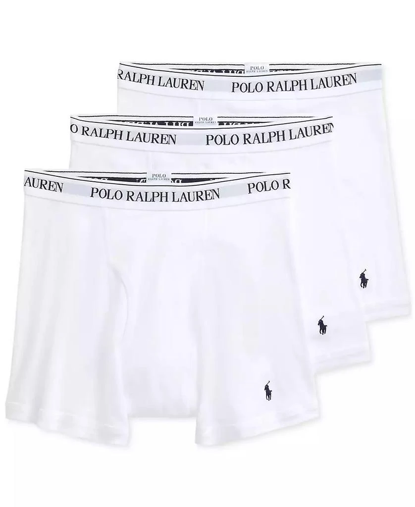 Ralph Lauren Men's 3-Pack Classic Cotton Boxer Briefs 1