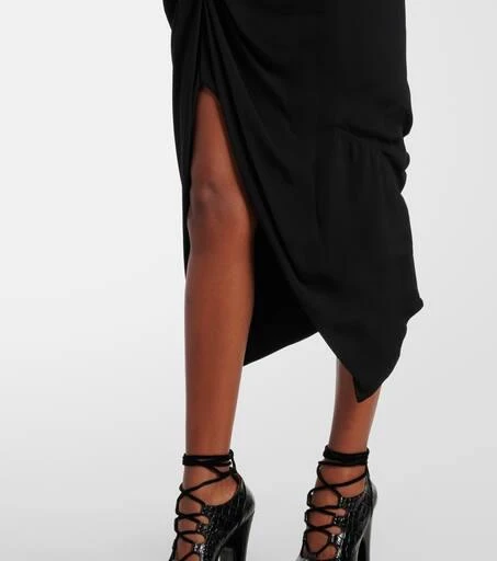 Vivienne Westwood Panther draped midi dress 5