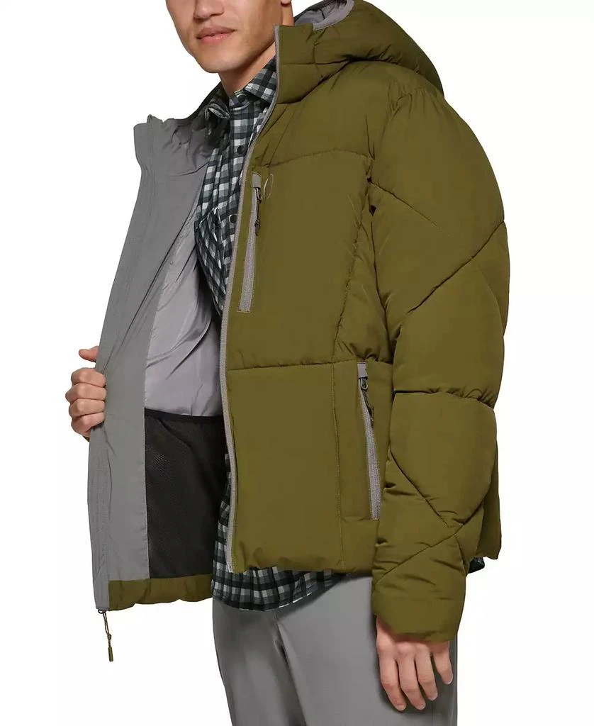 BASS OUTDOOR Men's Glacier Quilted Full-Zip Hiking Puffer Jacket 4