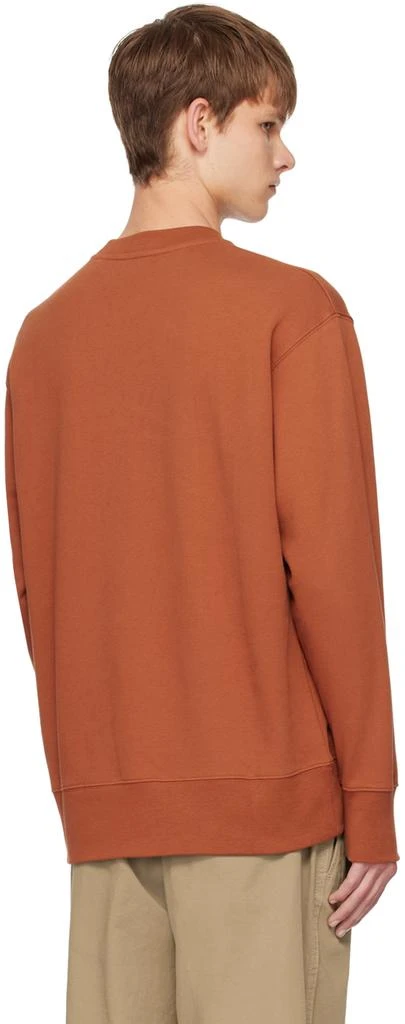 NORSE PROJECTS Orange Arne Sweatshirt 3