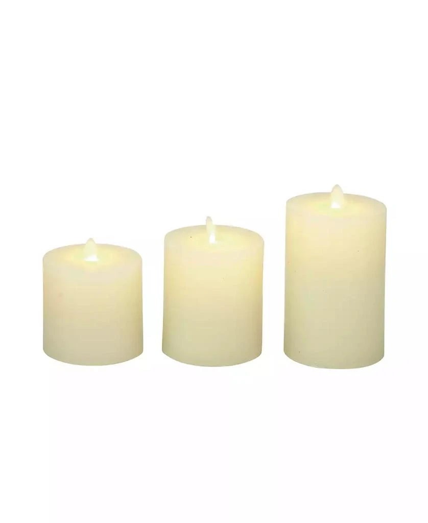 Rosemary Lane Traditional Candles, Set of 3 1