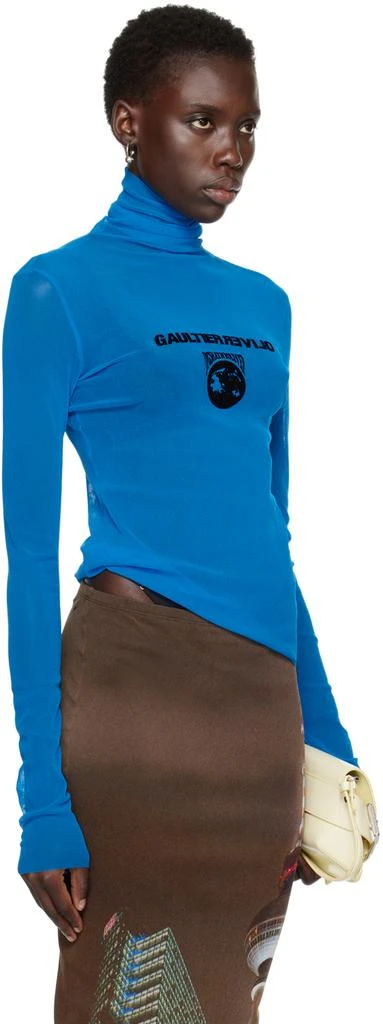 Jean Paul Gaultier Blue Shayne Oliver Edition Turtleneck 2