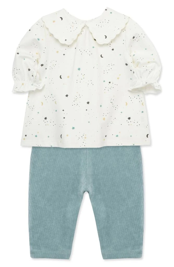 FOCUS Celestial Long Sleeve Top & Velour Pants Set 3
