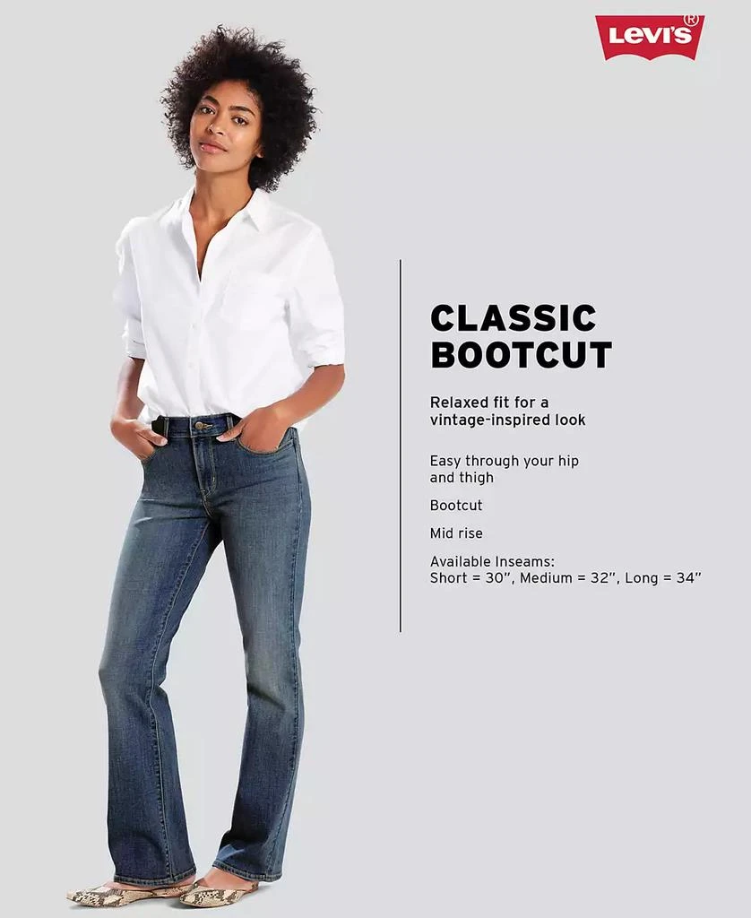 Levi's Women's Casual Classic Mid Rise Bootcut Jeans 7