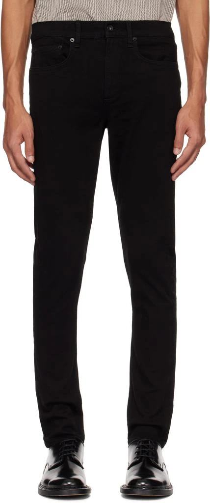 Rag & Bone Black Fit 1 Skinny Fit Jeans 1