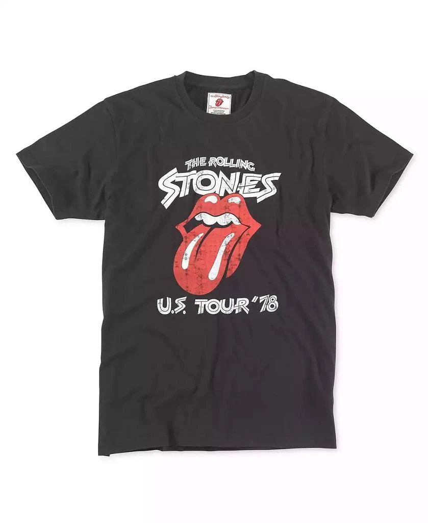 American Needle Men's Black Rolling Stones Brass Tacks T-Shirt 1