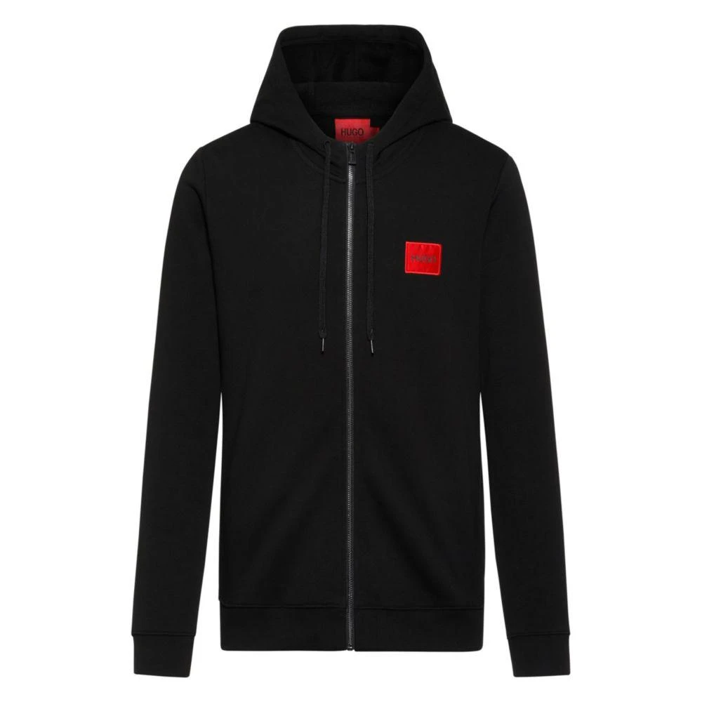 Hugo Boss BOSS - Zip Through Sweatshirt In Terry Cotton With Logo Patch 1