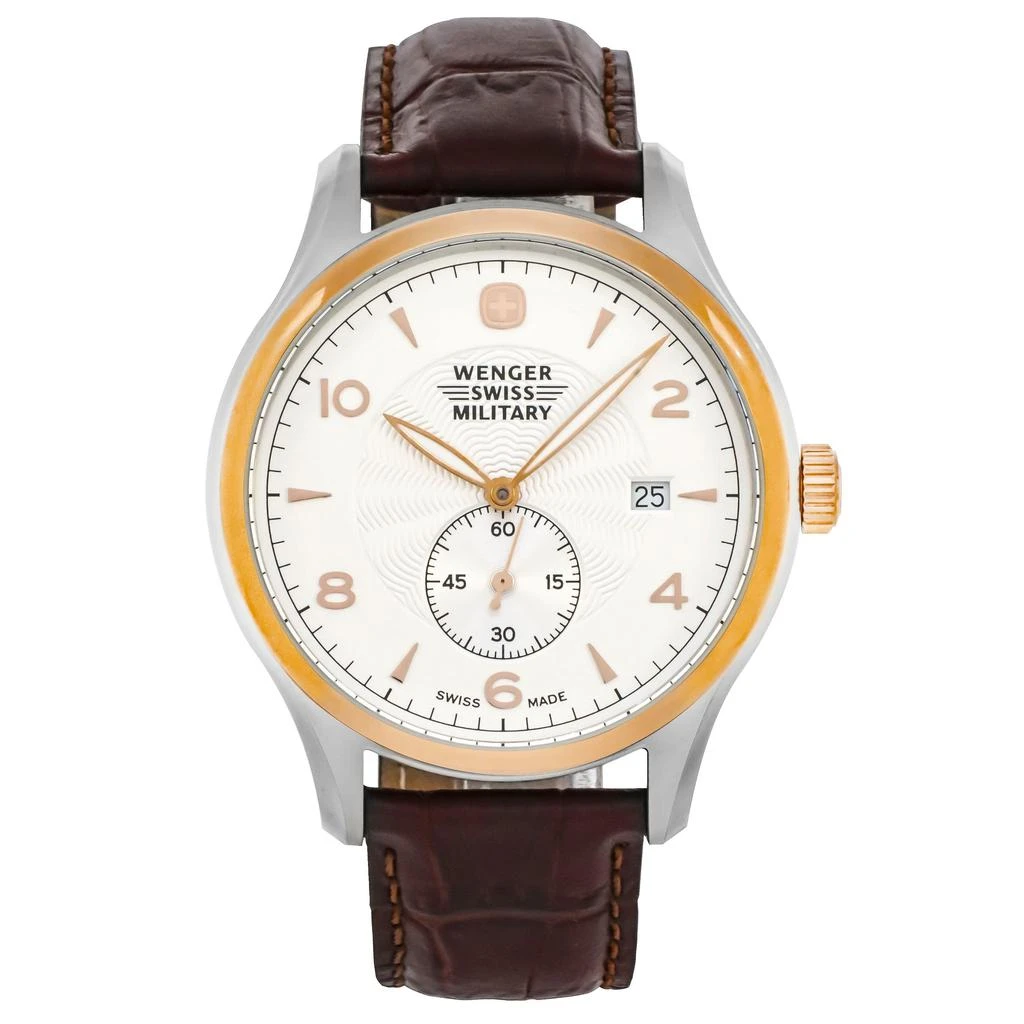 Wenger WENGER SWISS ARMY Men's Classic Executive 42mm Strap Watch 79313C 1