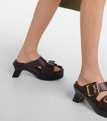 Loewe Ease leather sandals 7