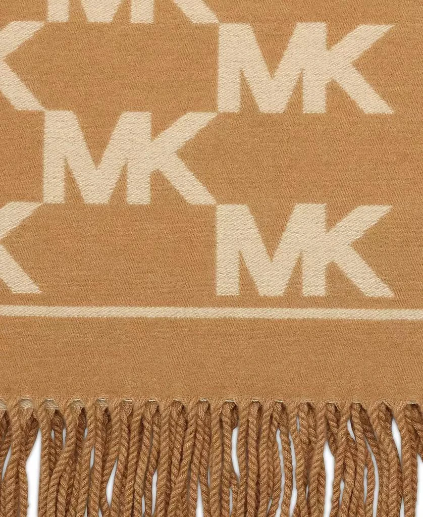 Michael Kors Women
s Metallic Logo Wrap Scarf 6