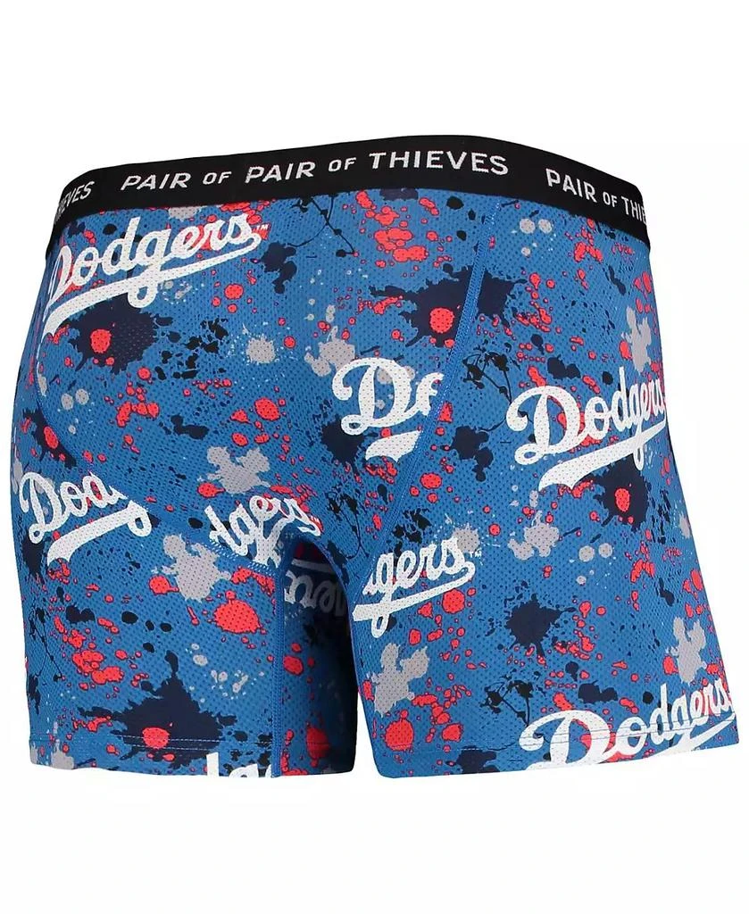 Pair Of Thieves Men's Royal, Black Los Angeles Dodgers Super Fit 2-Pack Boxer Briefs Set 3