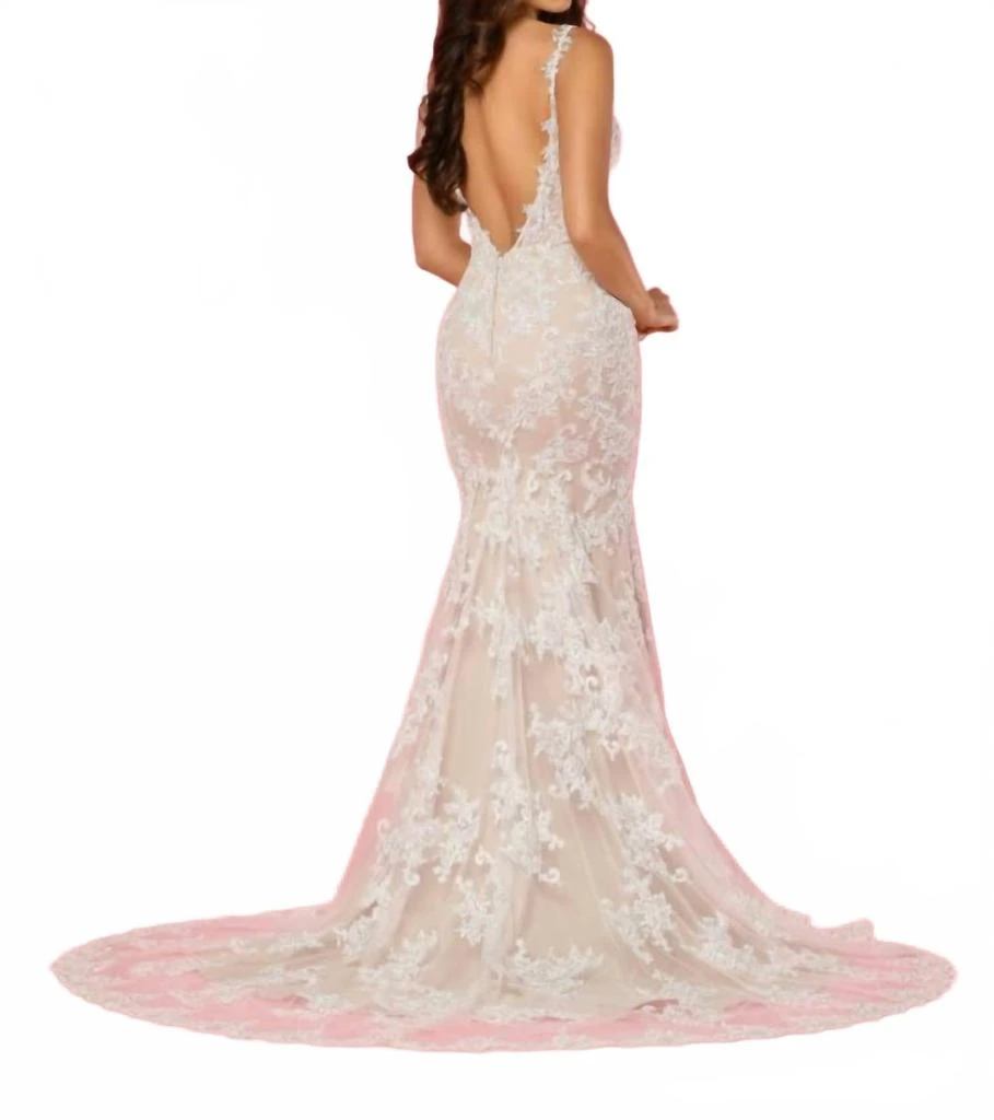 DaVinci Bridal Bridal Gown In Ivory Champagne 2