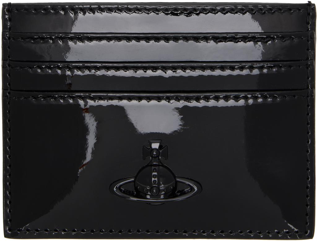Vivienne Westwood Black Flat Card Holder