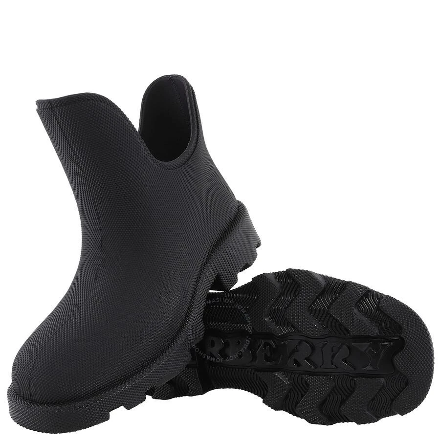 Burberry Marsh Round-Toe Slip-On Ankle Boots 2