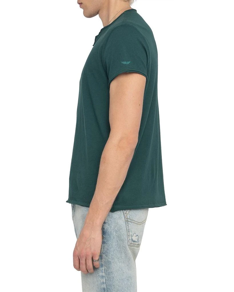 ZADIG & VOLTAIRE Monastir Split Collar Tee 5