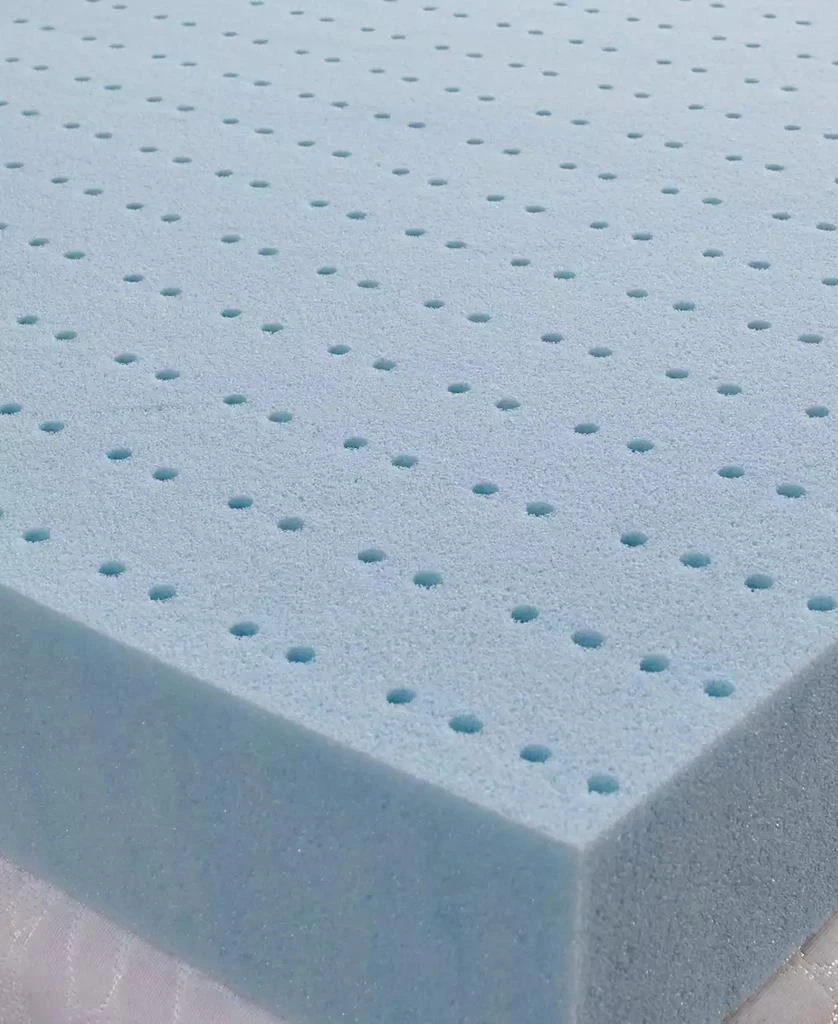 Comfort Tech TheraGel 4" Memory Foam Mattress Topper 2