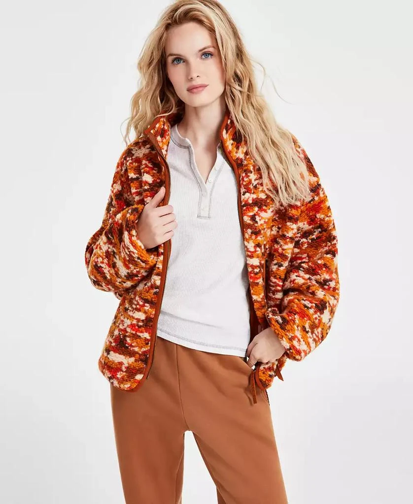 UGG UGG Women's Marlene Front-Zip Bouclé Jacket 1