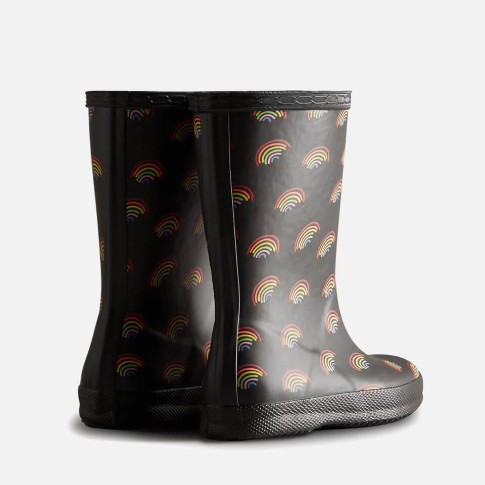 Hunter HUNTER CLASSIC RAINBOW-PRINT RUBBER WELLINGTON BOOTS 3