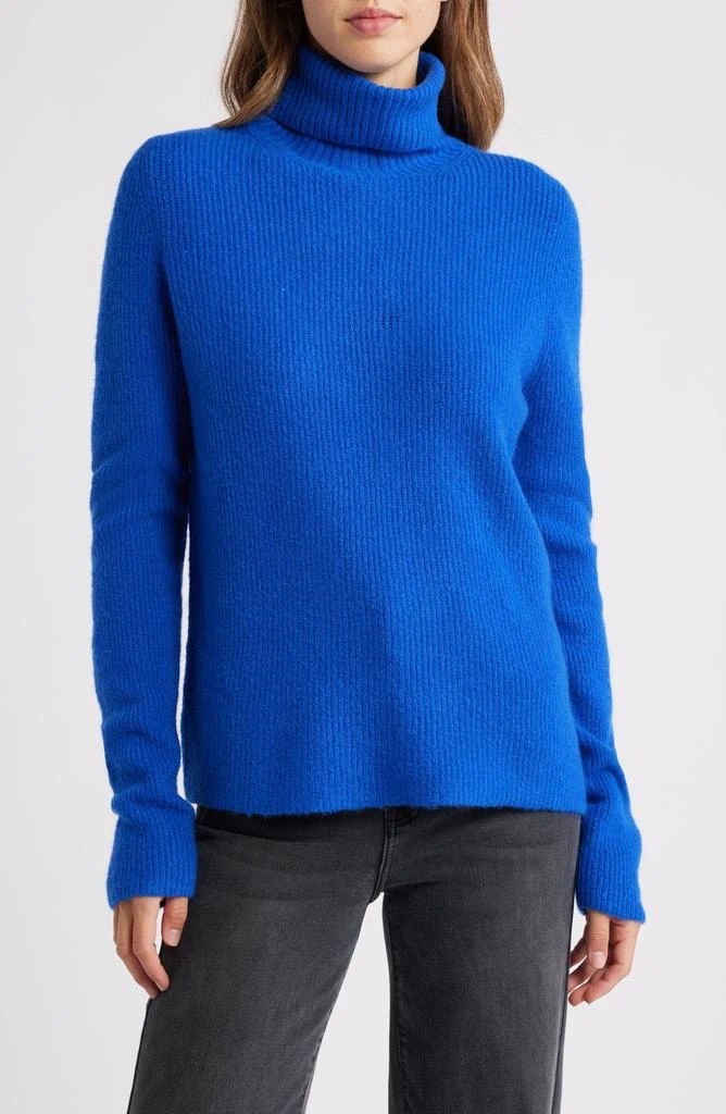 Caslon Rib Turtleneck Sweater 1