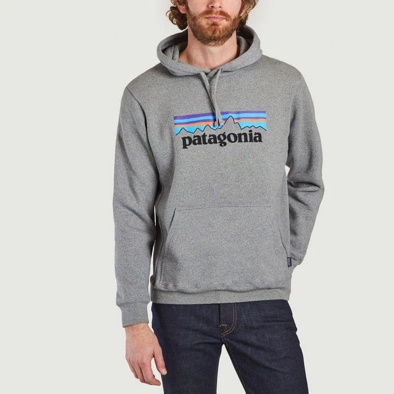 Patagonia M\'s P-6 Logo Uprisal Hoody Gravel Heather PATAGONIA 1