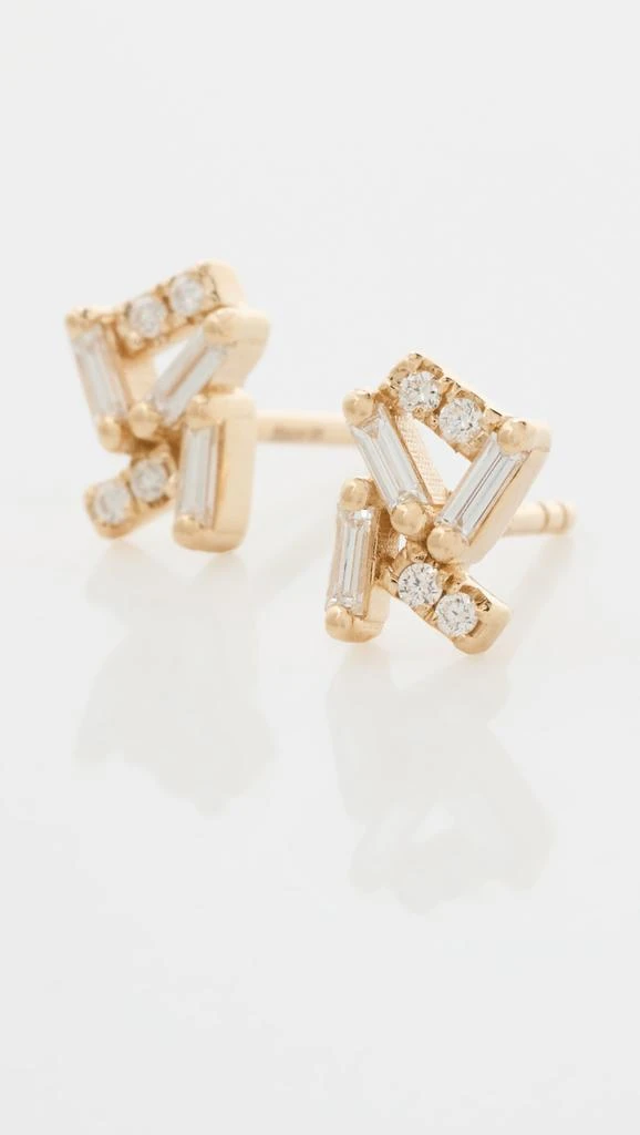 Suzanne Kalan 14K Yellow Gold Stud Earrings 3